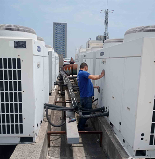 阿瓦提中央空调制热和不制冷系统维修方法